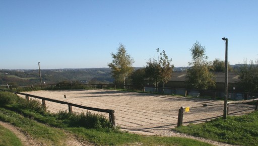 Bild vom Reitplatz